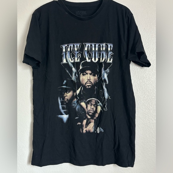 Black Ice Cube Vintage Printed T Shirt, Size M - Picture 1 of 3